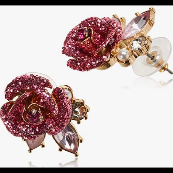 NWT Betsey Johnson Mismatch Stud Earrings